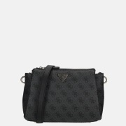 Guess Noelle crossbody tas coal logo