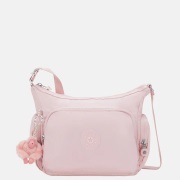 Kipling GABB schoudertas S pink shine