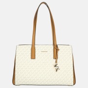 Michael Kors Laila shopper M vanilla/acorn