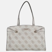 Guess Lorelei travelbag tote shopper dark taupe logo