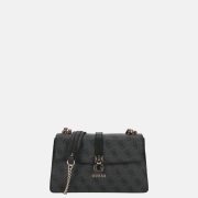 Guess Zamira schoudertas coal logo