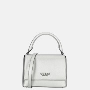 Guess Fedana top handle flap handtas silver