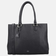 Charm London Washington handtas met laptopvak 15 inch blauw