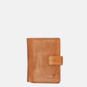 Bear Design pasjeshouder cognac