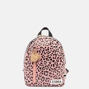 Zebra kinderrugzak S pink spot