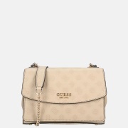 Guess Phoebe schoudertas simply taupe logo