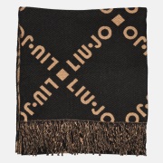 Liu Jo sjaal logo nero