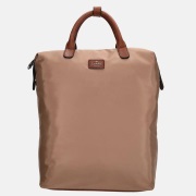 Charm London Buckingham laptoprugzak 14 inch taupe