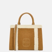 Laurent David Brit Teddy handtas cognac
