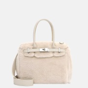 Emily & Noah Heater handtas S ecru