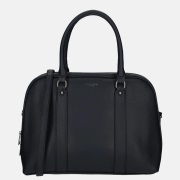Flora & Co shopper met laptopvak navy