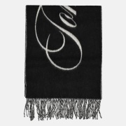 Tommy Hilfiger Script logo sjaal black