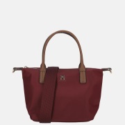 Tommy Hilfiger Popette tote handtas mini deep rouge