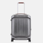 Piquadro handbagage koffer met voorvak 55 cm ncu nero