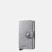 Secrid Miniwallet pasjeshouder glitter silver