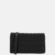 Daniele Donati Smocked crossbody tas black