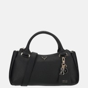 Guess Evie triple comp satchel handtas black