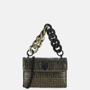 Kurt Geiger Kensington Chain schoudertas mini black/goud