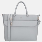 Charm London handtas 15 inch lichtblauw