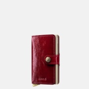 Secrid Mini Wallet Premium pasjeshouder Naplak Red +