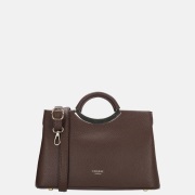 Charm London handtas beugel donkerbruin