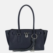 Michael Kors Hamilton schoudertas tote S dress blue