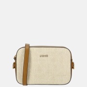 Liu Jo Manhattan camera case crossbody tas M naturale