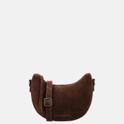 Hide & Stitches Brazos crossbody tas S donkerbruin
