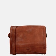 Bear Design Hanna crossbody tas met overslag cognac