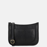 Hide & Stitches Jura crossbody tas zwart