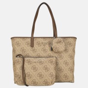 Guess Power play shopper L latte logo/brown