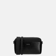 Calvin Klein Must camera bag crossbody tas croco black
