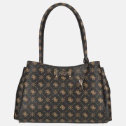 Guess Carrie girlfriend carryall schoudertas Espresso Logo