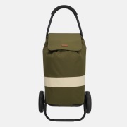 Beagles boodschappentrolley olijfgroen