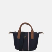 Tommy Hilfiger Popette micro tote handtas space blue corp