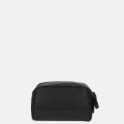 Tommy Hilfiger Woven wash bag toilettas black