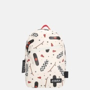 Zebra Trends kinderrugzak skateboard