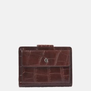 Castelijn en Beerens portemonnee croco mocca