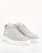 Filling Pieces Low Top Nubuck Cement Grey Heren Sneakers