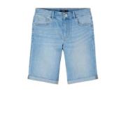 LMTD regular fit jeans bermuda NLMTOMO light denim Denim short Blauw J...