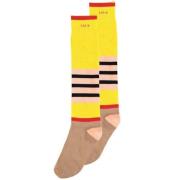 NONO sokken met all-over print geel Meisjes Katoen All over print - 23...