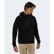 Bellaire hoodie met logo zwart Sweater Logo - 122/128
