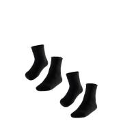 Heatkeeper thermo sokken - set van 2 zwart Jongens/Meisjes Polyacryl E...