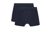 ten Cate boxershort - set van 2 donkerblauw Jongens Katoen Effen - 122...