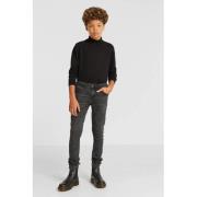 anytime skinny jeans zwart Jongens Stretchdenim - 146