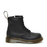 Dr. Martens 1460 T Peuter leren veterboots zwart Meisjes Leer Effen - ...