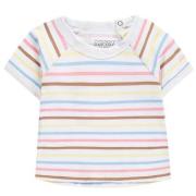 ESPRIT baby gestreept T-shirt met katoen wit/multicolor Streep - 62