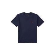 POLO Ralph Lauren T-shirt blauw Jongens Katoen Ronde hals Effen - 140/...