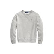 POLO Ralph Lauren sweater grijs Effen - 128 | Sweater van POLO Ralph L...