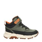 Geox Flexyper Plus sneakers groen Jongens Imitatieleer Meerkleurig - 2...